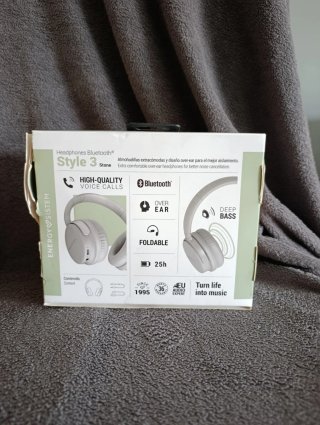 Auriculares Energy Sistem Grises y Blancos