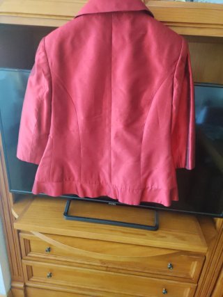 Traje de fiesta Dolores Teresa rojo talla 48
