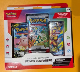 Caja Pokémon Primer Compañero Serie 2 Español