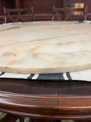 Base de mármol redonda, base para mesa 77x77