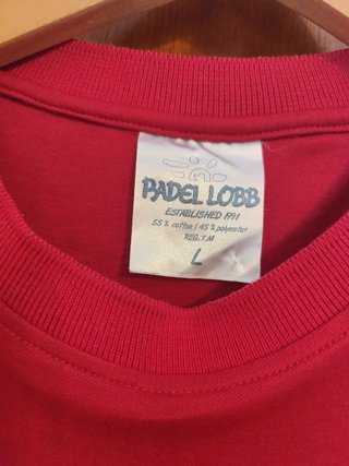 Camiseta Padel Lobb Caballero Talla L