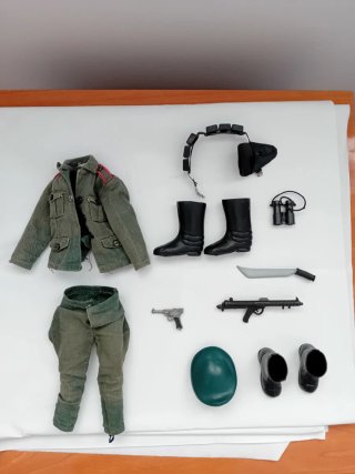Figura Geyperman militar oficial aleman