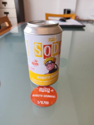 Funko Soda Naruto Uzumaki Figura Coleccionable