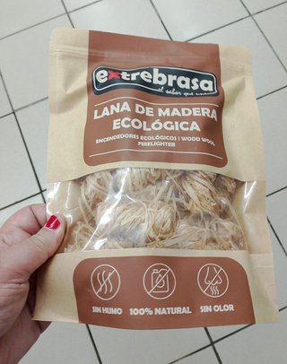 Extrebrasa Lana de Madera Ecológica