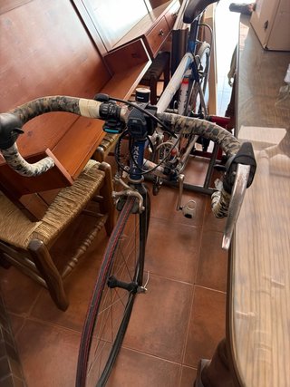Bicicleta de carretera con rodillo Elite
