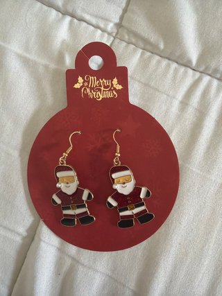 Pendientes Papá Noel Navidad