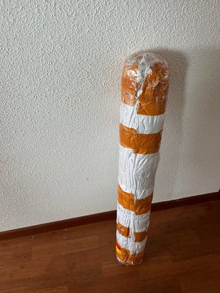 Estor enrollable de bambú natural
