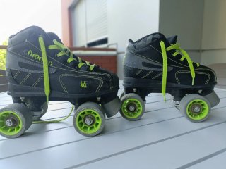 Patines KrF 4 ruedas Nr. 35 Con bolsa transporte