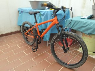 Bicicleta Rockrider Naranja