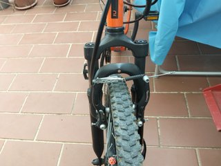 Bicicleta Rockrider Naranja