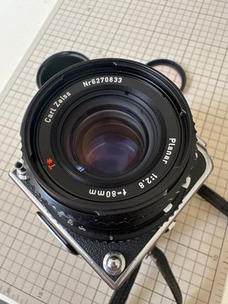 Hasselblad 500C Planar 80mm f2.8 formato 6x6