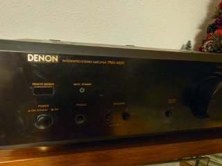 Amplificador Denon PMA-495R Negro Excelente Estado