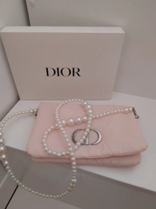 Neceser Dior Rosa y Plateado