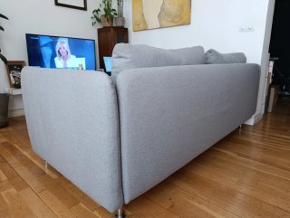 Sofá 3 plazas SÖDERHAMN gris Ikea