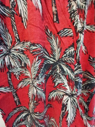 Mono tirantes estampado palmeras - talla S
