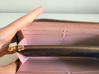 Cartera Louis Vuitton Clemence Monogram Marrón