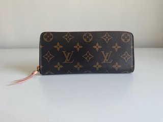Cartera Louis Vuitton Clemence Monogram Marrón