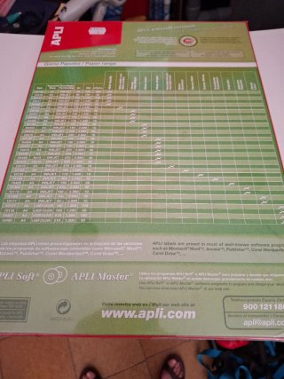 Papel A3 Inyección Tinta Especial APLI 50 hojas