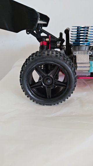 4 Gomme Cerchi Buggy RC 1:10 Off-Road