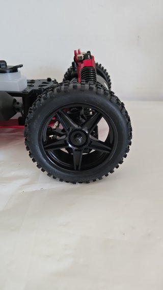 4 Gomme Cerchi Buggy RC 1:10 Off-Road