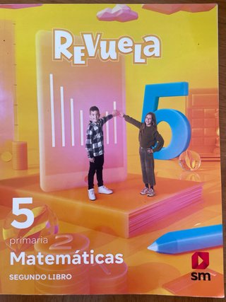 Cuaderno de Matemáticas. 5 Primaria. Revuela