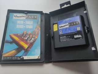 Theme Park SEGA Mega Drive Completo