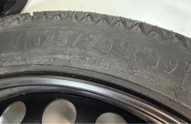 Rueda de repuesto 125/70 R19  Audi Mercedes Bmw
