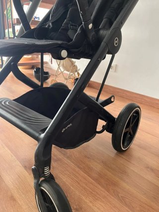 Cochecito Cybex Balios S + capazo + funda invierno