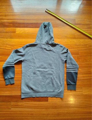 Sudadera Adidas Gris con Logo