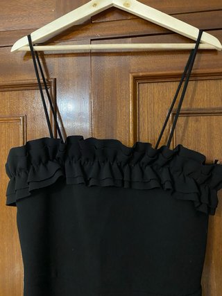 Mono culotte Zara negro midi