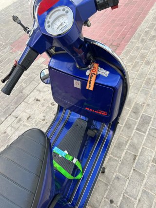 Vespa 200 2t Malossi Azul