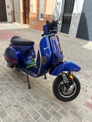 Vespa 200 2t Malossi Azul