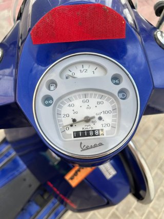 Vespa 200 2t Malossi Azul