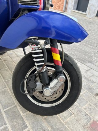 Vespa 200 2t Malossi Azul
