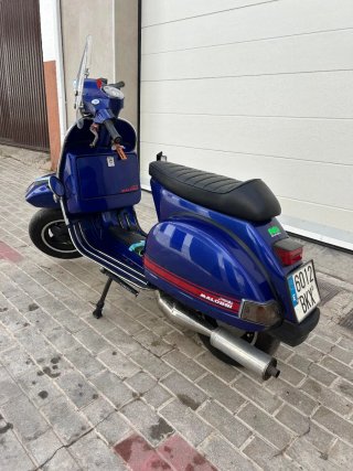 Vespa 200 2t Malossi Azul