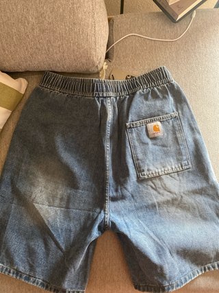 Pantalón corto vaquero Carhartt azul