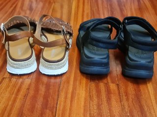 Sandalias GEOX Y Skechers D'LUX Walker 37