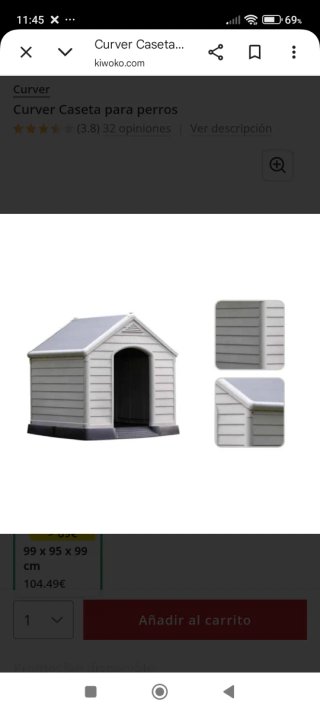 Caseta Perro Curver Petlife Mediana
