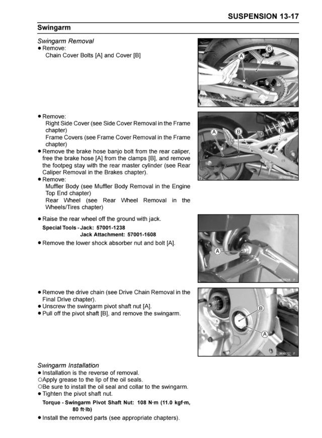 Manual de Taller Kawasaki ER -6n 2006
