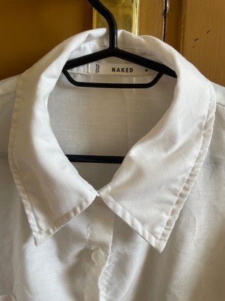 Camisa corta blanca NAKED Talla M