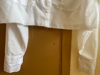 Camisa corta blanca NAKED Talla M