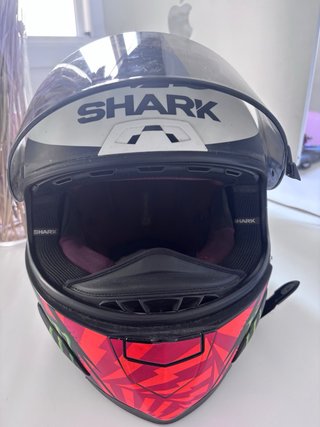 Casco Moto Shark Monster Energy