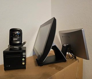 TPV HP Completo: Pantalla, Impresora, Cajón