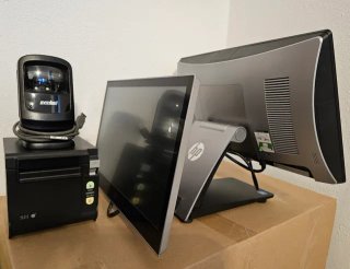 TPV HP Completo: Pantalla, Impresora, Cajón
