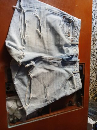 Pantalón corto tejano Stradivarius
