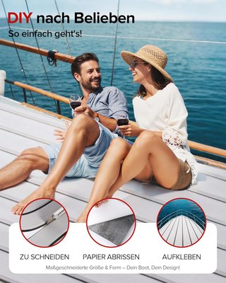 Suelo para barco autoadhesivo de espuma EVA de 6mm