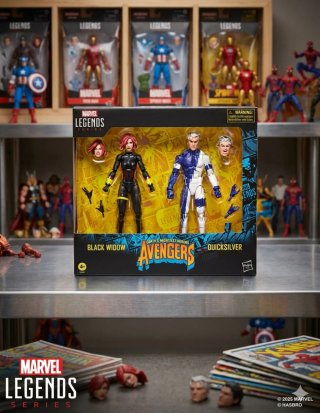 Marvel Legends Black Widow y Quicksilver