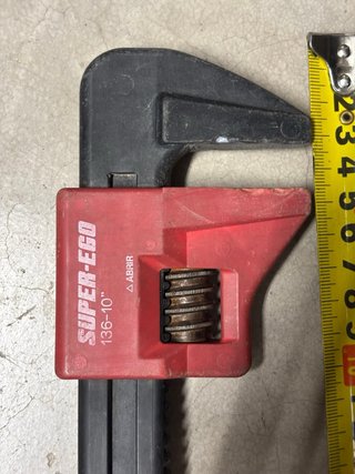 Llave de grifa Super Ego 10