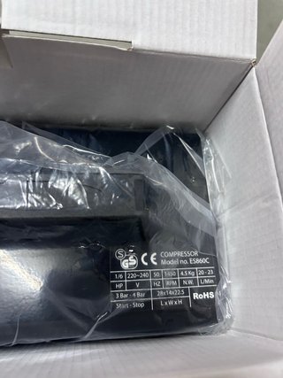 Compresor Aerógrafo ES860C ROHS