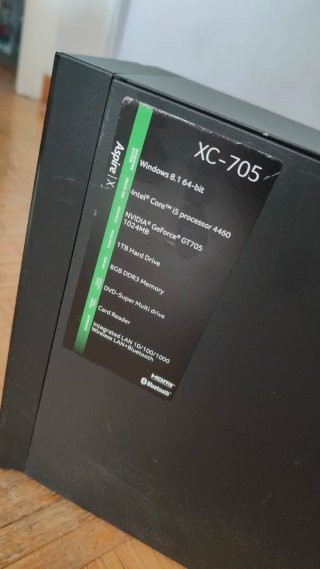 Ordenador Acer Aspire X 8GB RAM 1TB HDD